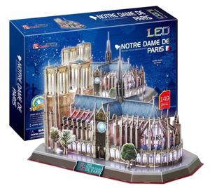 Mô Hình 3D - Notre Dame De Paris (LED) - L173H