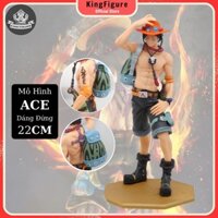 Mô Hình ACE Dáng Đứng Đeo Balo 22CM Mô hình One Piece Cao Cấp, Figure Mô Hình Anmie One Piece Luffy Vua Hải Tặc