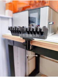 Mô hình Airbrush Giá đỡ Airbrush Giá đỡ bút tô màu Hộp lưu trữ Phụ kiện Móc lưu trữ Giá đỡ hộp lưu trữ