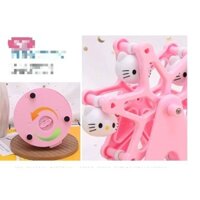Mô hình âm nhạc đu quay Hello-Kitty và những chú mèo dễ thương cho bé gái