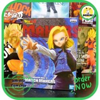 Mô hình Android 18 truyện Dragon Ball Z Match Makers Chính hãng Banpresto Đồ chơi Beocaz quà tặng trang trí độc đáo
