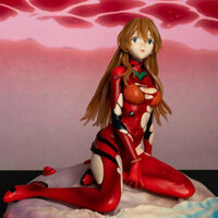 Mô hình Anime 2D của Asuka trong phim Neon Genesis Evangelion, tập cuối EVA