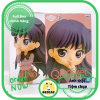 Mô hình Anime Thủy Thủ Sao Hỏa Rei Hino đáng yêu Sailor Mars dễ thương quà tặng Q Posket Chính Hãng Full Box Banpresto