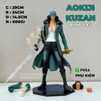 Mô hình Aokiji Kuzan cao 29cm P.O.P Z hàng F1 - Kuzan Aojkiji đầy đủ phụ kiện đô đốc hải quân POP
