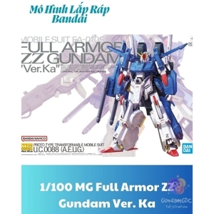 Mô hình Bandai Gundam MG ZZ Gundam Ver ka