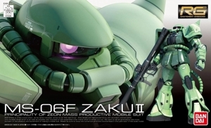 Mô Hình Bandai Gundam RG Ms 06F Zaku II