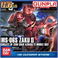 Mô hình Bandai HG 1/144 MS-06S Zaku II (Gundam Model Kits)