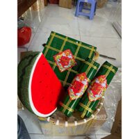 MÔ HÌNH BÁNH CHƯNG, BÁNH TÉT, DƯA HẤU TRANG TRÍ TẾT ĐỦ SIZE