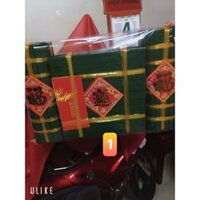 mô hình bánh trưng bánh tét