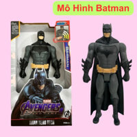 Mô Hình Batman Mô Hình Người Dơi Siêu Anh Hùng Nhựa Đặc Cao 30cm cho bé cùng batman giải cứu trái đất