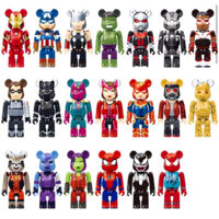Mô hình Bearbrick Móc khoá Marvel