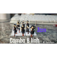 mô hình Binh Lính xưa, combo 8 tượng giảm ngay 20k