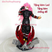 Mô hình Black Goku Rose Ssj3 SonGoKu tóc hồng 30cm Dragon Ball Bảy viên ngọc rồng