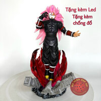 Mô hình Black Goku Rose Ssj3 SonGoKu tóc hồng cao 30cm Dragon Ball Bảy viên ngọc rồng