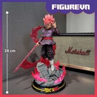 Mô hình Black Goku Super Saiyan Rose 28 cm có LED