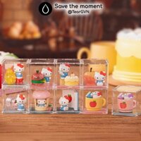Mô hình Blindbox Sanrio Hello Kitty chính hãng MOETCH chủ đề Big Apple Workshop