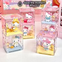 Mô hình Blindbox Sanrio Hello Kitty chính hãng MOETCH chủ đề Sweetheart