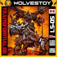 Mô Hình BMB LS-05 Grimlock Transformers Age of Extinction Robot Biến Hình Khủng Long T-REX 38cm