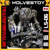 Mô hình BMB Megatron LS-06 Transformers Revenge of the Fallen ROTF Robot Biến Hình Xe Tăng 35cm