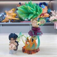 Mô hình Broly chipi cao 18cm - Ông Công Thắng Dragon Ball