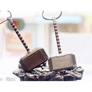 Loạt phim Marvel Thor OdinsonMjolnir Mô hình sáng tạo Khối xây dựng MINI  Búa sấm