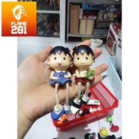 Mô hình búp bê Maruko 1 cặp