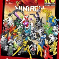 Mô Hình Búp Bê Ninjago Mini 24 Mảnh Độc Đáo