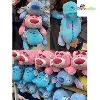 Mô Hình Búp Bê Sullivan Stitch Dâu Tây Gấu MINISO MINISO MINISO Pixar Siêu Mềm