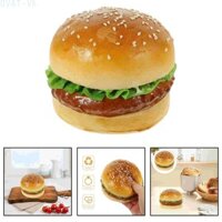 Mô hình Burger nhân tạo Clear Lines Kết cấu mịn Tay nghề tốt An toàn cho trẻ em