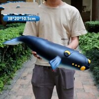 Mô hình cá voi đại dương bằng cao su mềm nhồi bông cho bé (Hàng Sẵn)