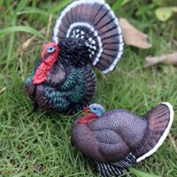 Mô Hình Các Con Gà Tây Trang Trí Dễ Thương