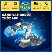 Mô hình cánh tay robot thủy lực 3 bậc tự do đồ chơi Steam kích thích tư duy sáng tạo