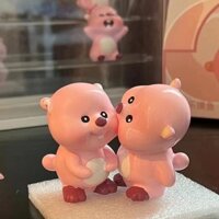 Mô hình cặp đôi loopy cắn má dẽ thương - H2T TOYS