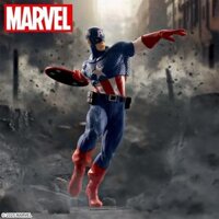 Mô hình Captain America Luminasta chính hãng Sega – Marvel Figure