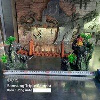 Mô Hình Cây Cầu Trang Trí bể cá Mẫu đẹp