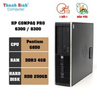 Mô Hình Cây Máy Tính Đồng Bộ -  HP Pro 6300/8300 ( Pentium G850-4G-250G ) -BẢO HÀNH 12 THÁNG 1 ĐỔI 1 -  Máy Tính Bàn