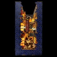 Mô hình chặn sách diy book nook Hẻm Xéo - Harry Potter collection