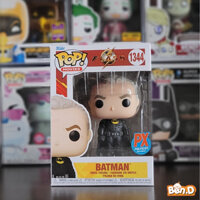 Mô hình chính hãng Funko POP Movies: The Flash - Batman (Unmasked) #1344 (Px Previews), kèm Protector