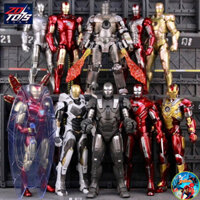 Mô hình Chính Hãng ZD Toys Iron Man Mark 1 (MK1) đến Mark 85 (MK85), Iron Monger, Whilash, HulkBuster, War Machine, Hall