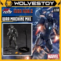 Mô Hình Chính Hãng ZD Toys Marvel Iron Man 2 War Machine Mark 1 (MK1) 1/10 Action Figure