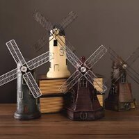 Mô hình cối xay gió Hà Lan phong cách Retro BH6285