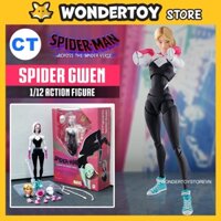 Mô hình CT SHF Spider-Gwen Marvel Spider-Man: Across the Spider-Verse 1/12 Action Figure (Tặng kèm Base)