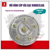 Mô hình CÚP ĐĨA BUNDESLIGA bóng đá Đức đường kính 45cm