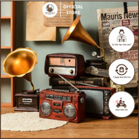 Mô hình đài, Tivi, Đèn dầu, cối xay gió để kệ tủ trang trí phong cách vintage Goodnight decor