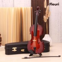 Mô Hình Đàn Violin Mini Trang Trí Bàn Làm Việc