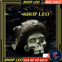 Mô hình đầu cướp biển - Trang trí bể tép - Hang trú cá thủy sinh - biotop
