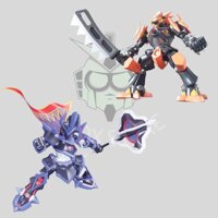 Mô hình Đấu Sĩ LBX Emperor Destroyer Bandai Mô hình lắp ráp