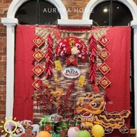 Mô hình dây pháo rối treo ngày Tết (Dây 1m)