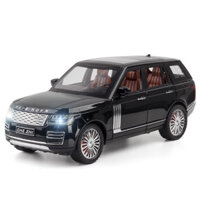 Mô hình decor trang trí xe ôtô Land Rover tỷ lệ 1:24 có đèn hậu xe cao cấp thiết kế tinh sảo - Đen, Xanh 17.5cm