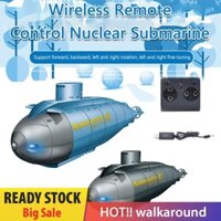 Mô hình điều khiển từ xa không dây tàu ngầm Mini 6 kênh chạy điện 2.4G [walkaround.vn]